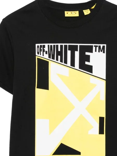 Koszulka dziecięca Off-white biała