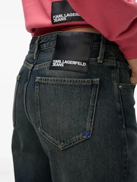 Blugi Karl Lagerfeld Jeans albastru