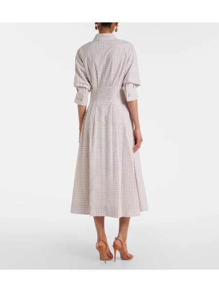 Rochie tip cămașă Simkhai bej