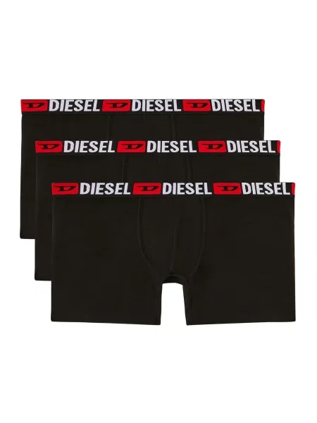 DIESEL Boxeralsók piros / fekete fehér