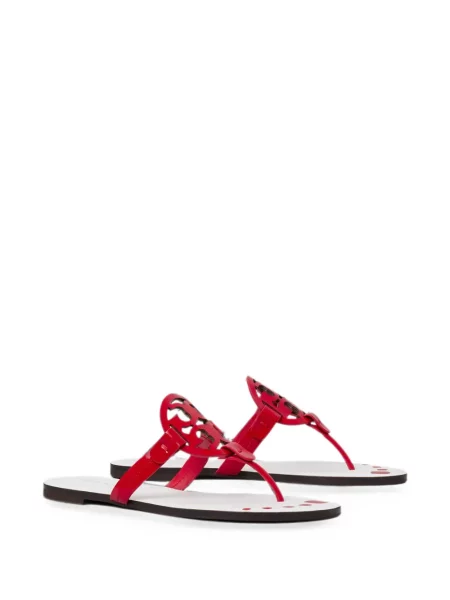 Sandale Tory Burch fără toc roșu