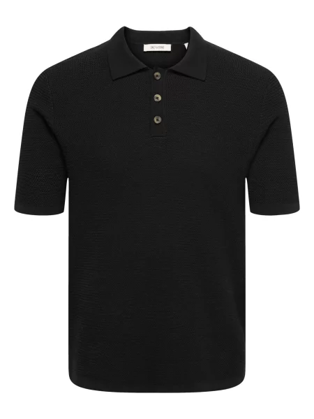 Only & Sons Majica Eric' črna