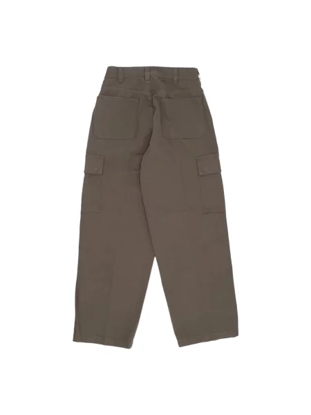 Spodnie cargo Obey z twillu zielone
