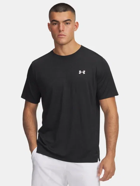 Tricou Under Armour din jacard negru