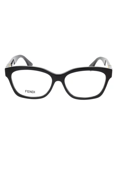 Okulary przeciwsłoneczne Fendi czarne
