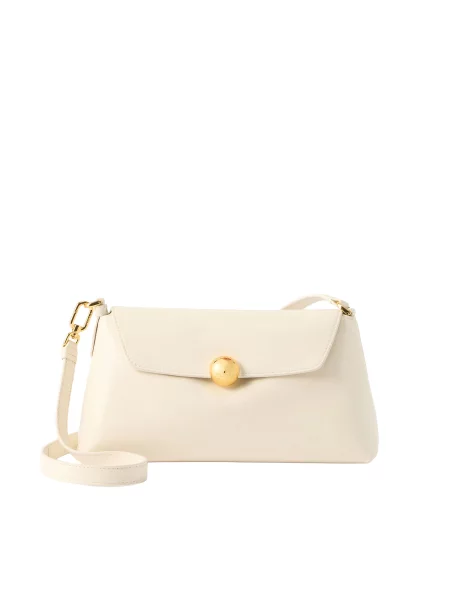 Geantă Furla Soft Mini CN Crem bej