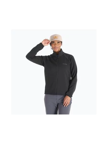 Кофта флісова Marmot Leconte Fleece Hoodless black чорна