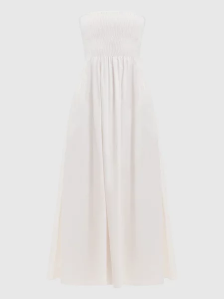 Сукня міді Jamie Faithfull біла