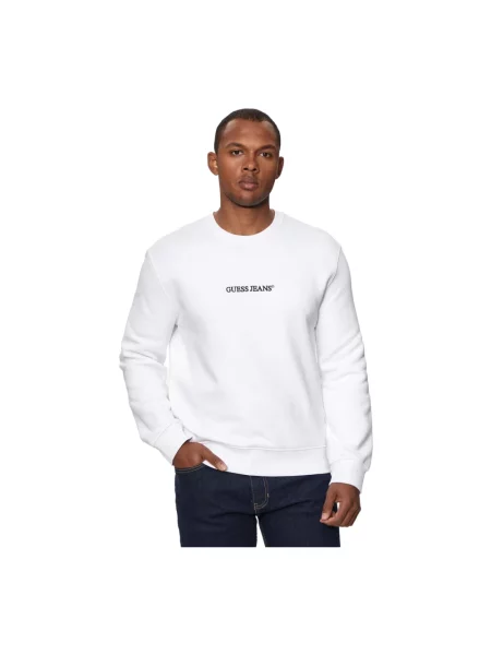 Bluza Guess z logo biała