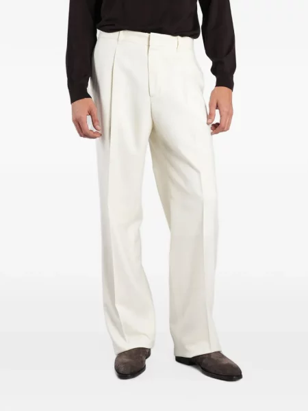 Pantaloni Lardini alb