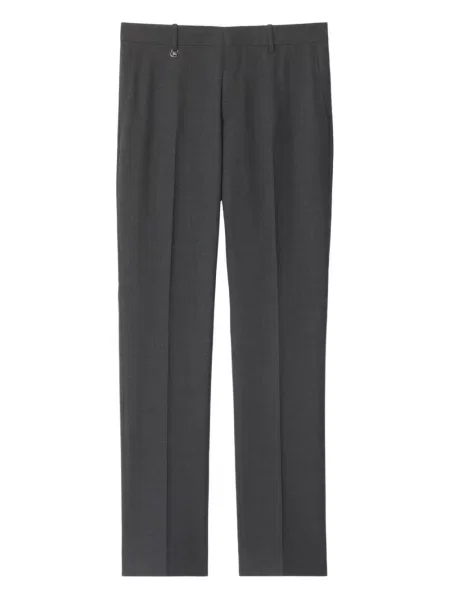 Pantaloni Burberry de lână gri