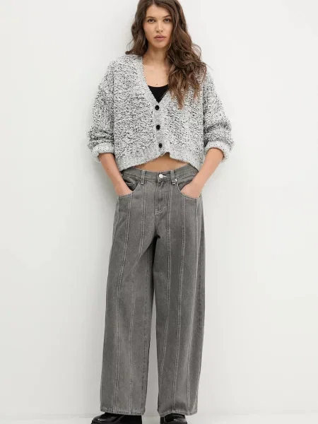 The Ragged Priest kardigan ciepły szary