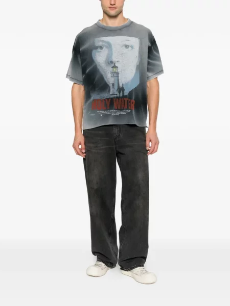 Tricou Ercole Studio cu imagine gri