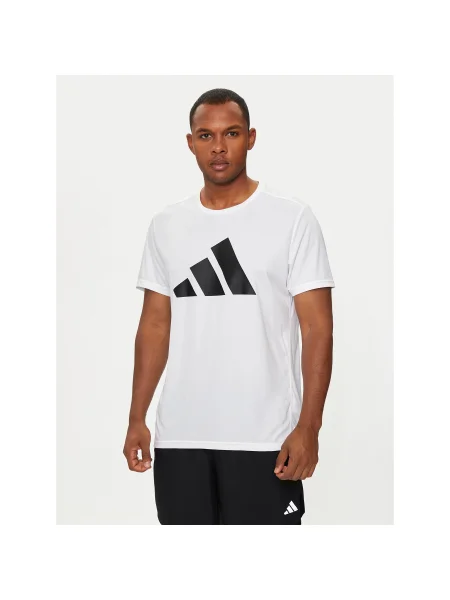 Futó póló Adidas fehér