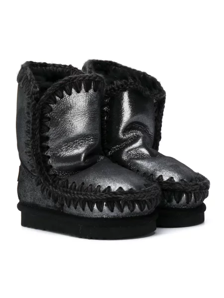 Buty do kostki dziecięce Mou czarne