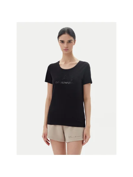 Emporio Armani Póló Slim Fit fekete