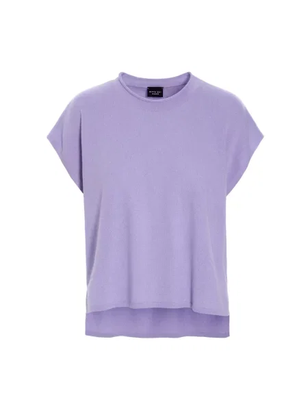 Sweter Bitte Kai Rand z kaszmiru fioletowy