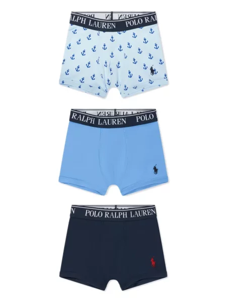 Koszulka polo dziecięca Polo Ralph Lauren niebieska