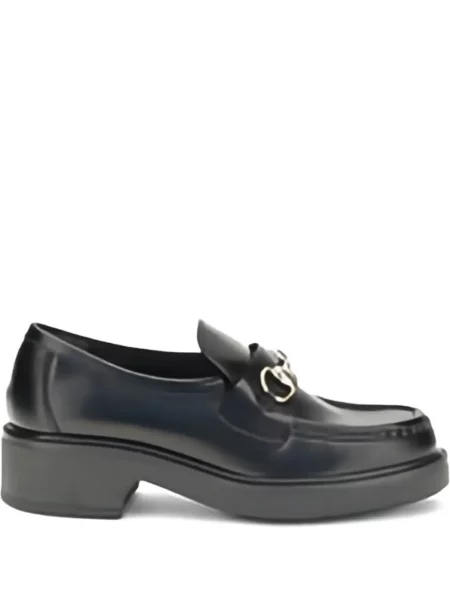 Pantofi loafer Gucci cu platformă negru