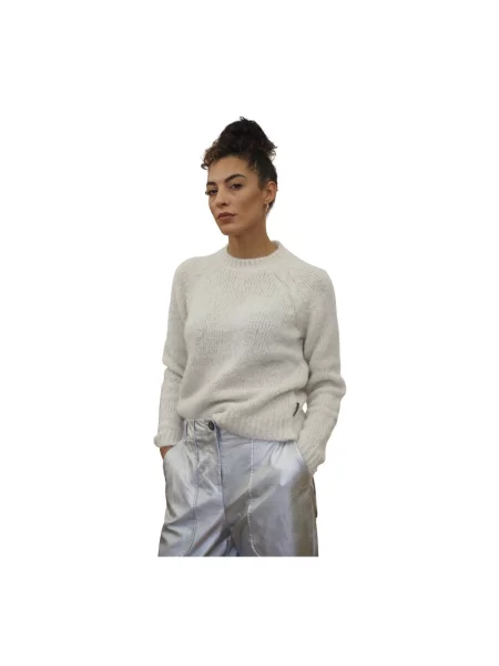 Sweter Alessia Santi wełniany biały