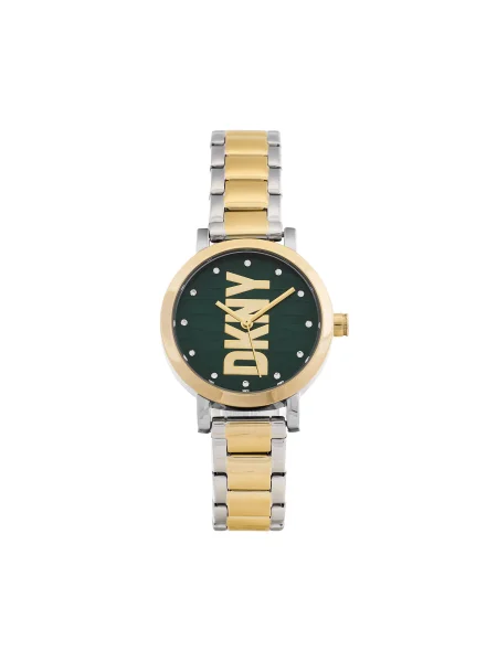 Hodinky DKNY Soho  Strieborná zelená