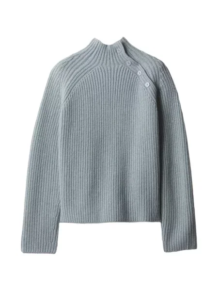 Pulover Maison Kitsune albastru