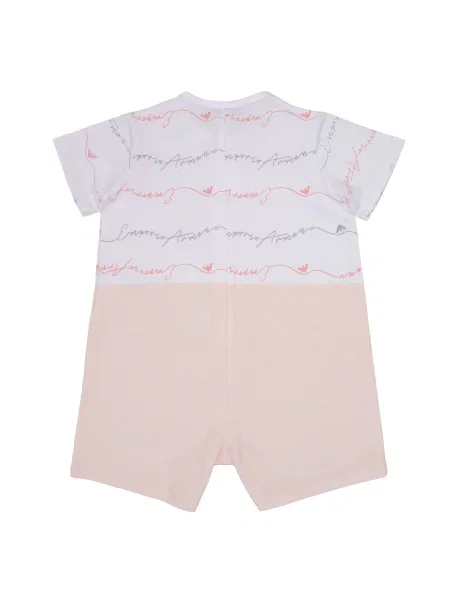 Salopetă copii Emporio Armani roz