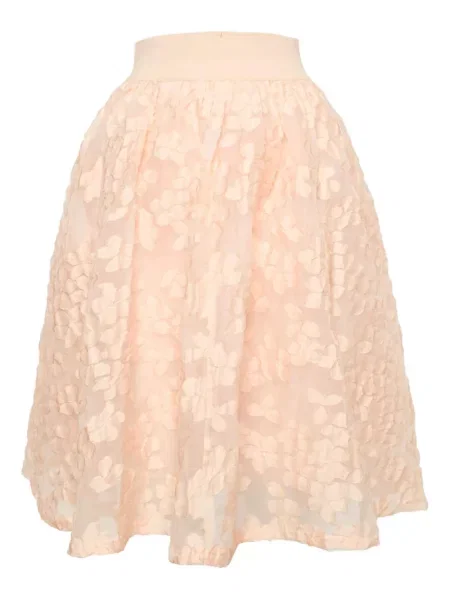 Fustă Maje cu model floral portocaliu
