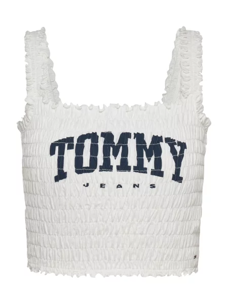 Top Tommy Jeans bílý