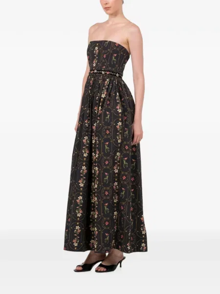 Rochie maxi Agua By Agua Bendita negru