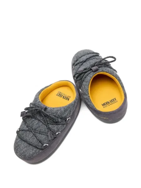 Плетени мюли Moon Boot сиво