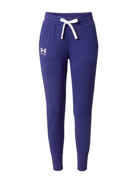 Pantaloni Under Armour din fleece albastru