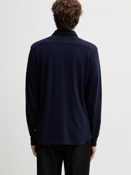 Lacoste koszula granatowa