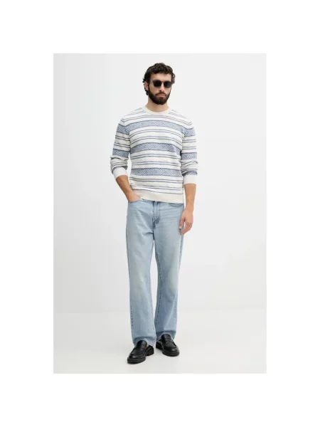Sweter Guess niebieski
