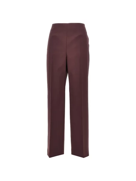 Kalhoty Alberta Ferretti červené