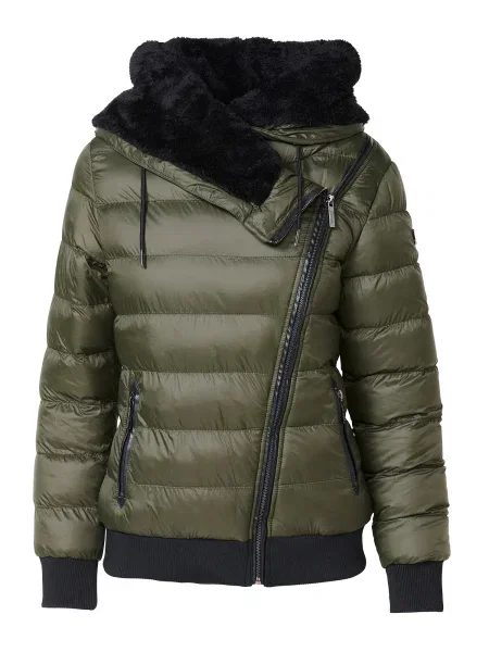 KOROSHI Geacă de primăvară-toamnă kaki