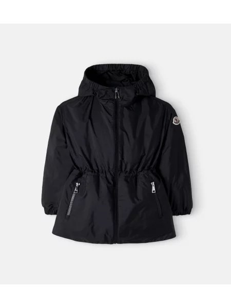 Parka Moncler Enfant juoda