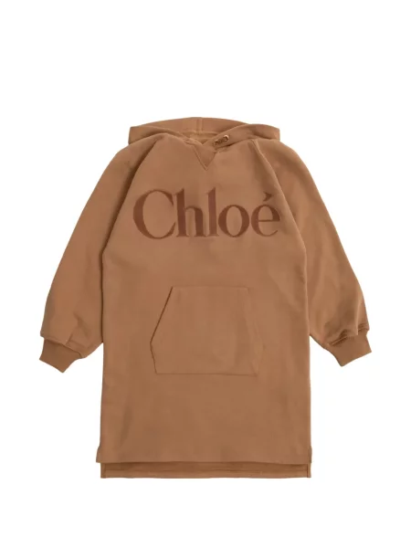 Sukienka dziecięca Chloe brązowa