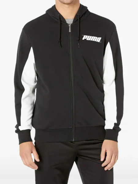 Hanorac cu glugă Puma negru