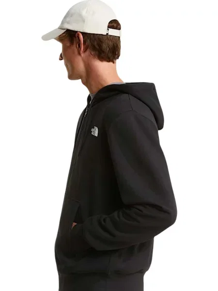 Mikina na zip The North Face černá