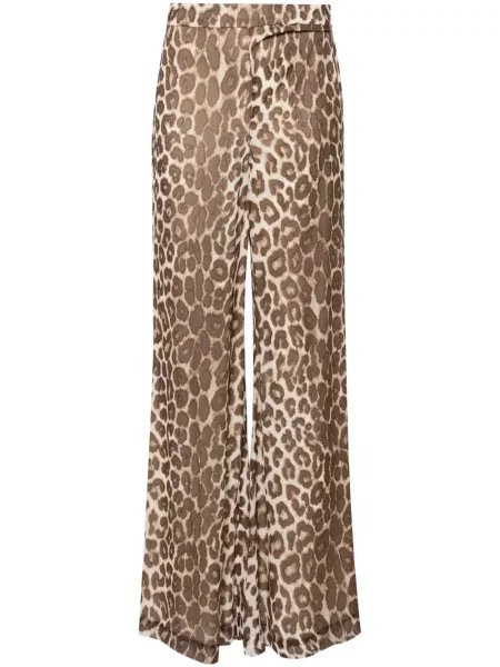 Pantaloni Zimmermann maro