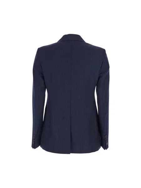 Marynarka Max Mara Studio wełniana niebieska