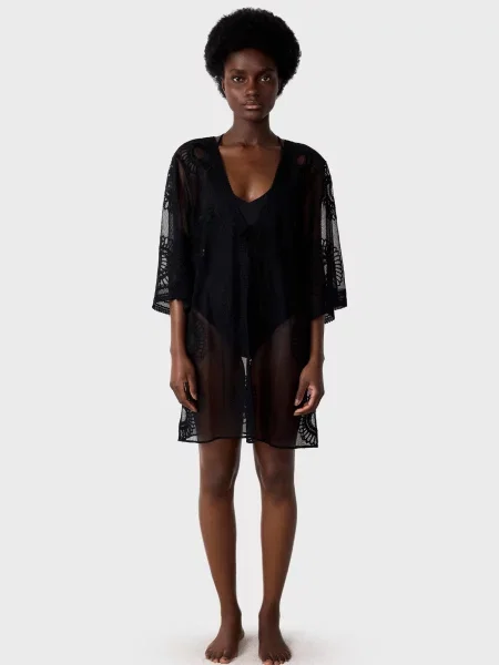 Туніка Etam бохо чорна