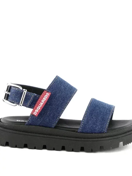 Sandały dziecięce Dsquared2 niebieskie
