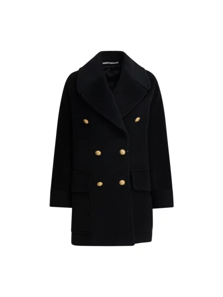 Płaszcz Tagliatore dwurzędowy czarny