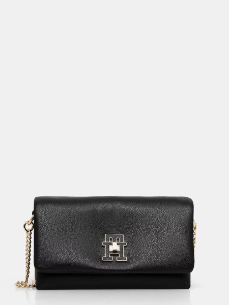 Τσάντα Tommy Hilfiger μαύρο