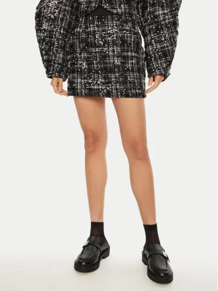 ROTATE Fustă mini negru