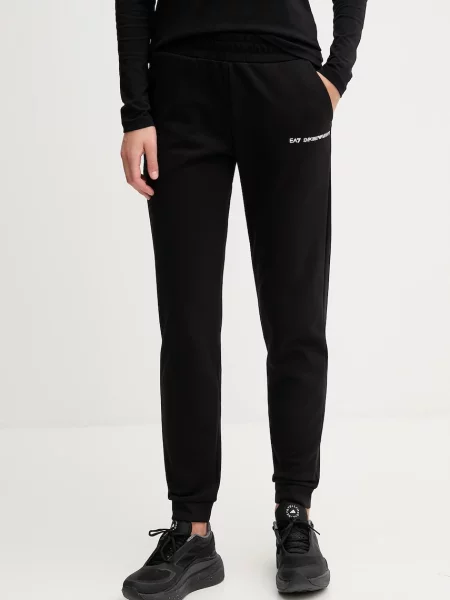 Spodnji del trenirke Emporio Armani črna