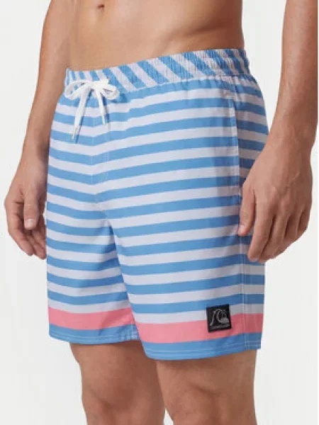 Quiksilver Plaukimo šortai Original Btz Stripe Volley 17 Straight Leg mėlyna