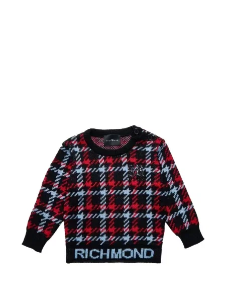 Sweter dziecięcy John Richmond czarny